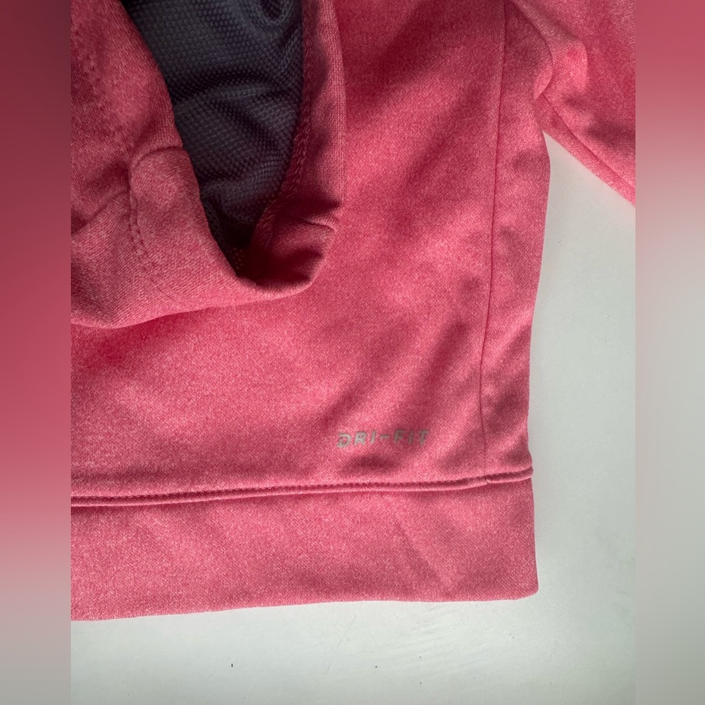 Nike Pink Zip-Up Size 2T - Picture 5 of 6